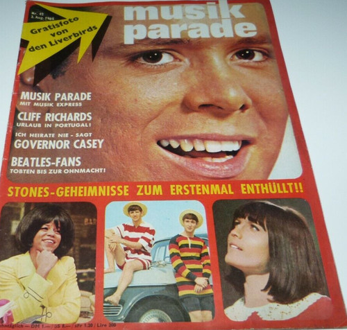 Musikparade 1965 james - musikparade, nr.