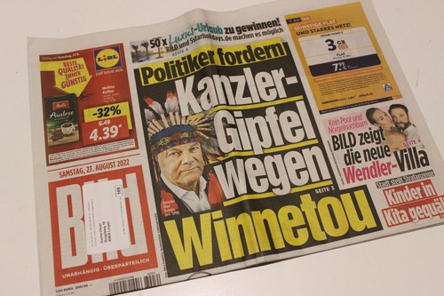 Bildzeitung 2022 august - bildzeitung, 27.08.2022