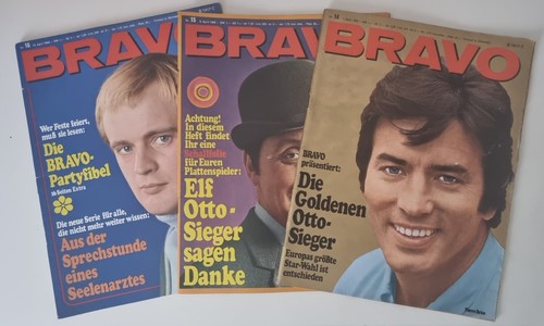 Bravo magazine 1968 auswahl - magazine,